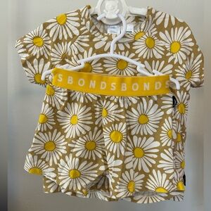 Bonds Daisy Print Toddler Pajamas